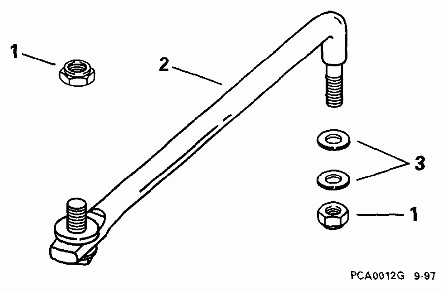��������� �������� ����� Evinrude E175FPXEEN 1999  - ee������ ����������� Kit / eering Link Kit