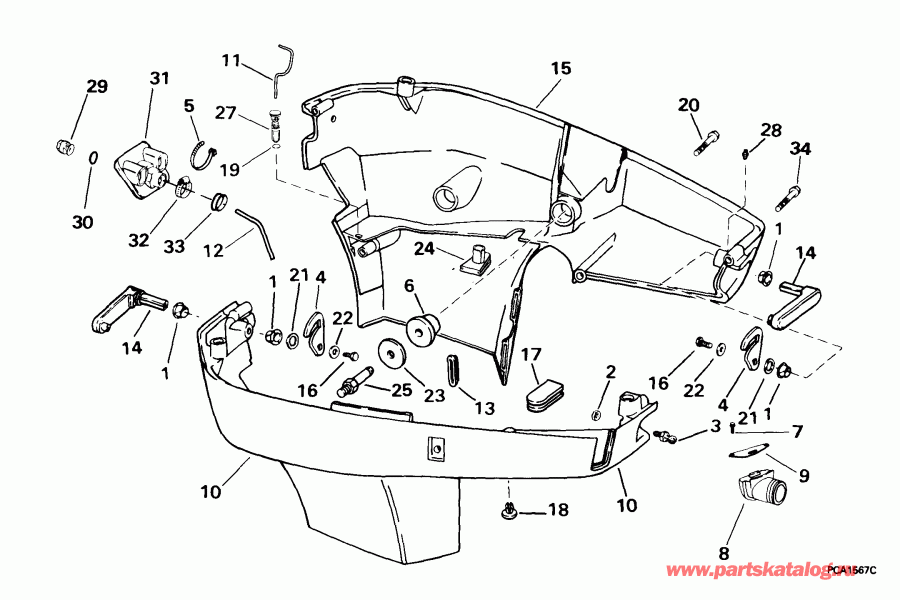 ��������� ����� ������� E200FPLEES 1999  - wer Engine Cover / wer ������ ��������� (�����)