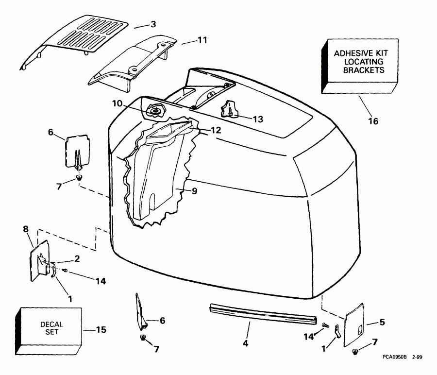 �������� ��������� ����� Evinrude E200WPXEES 1999  -  Evinrude / Evinrude