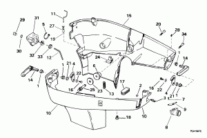 ������ ������ ��������� (Lower Engine Cover)