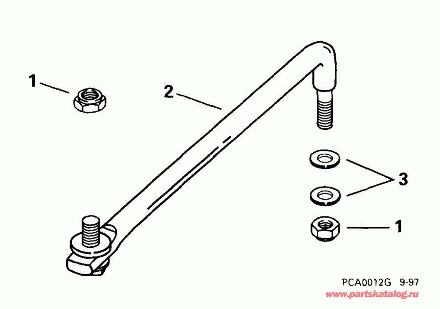 ��������� Evinrude E225FPLEES 1999  - ee������ ����������� Kit / eering Link Kit