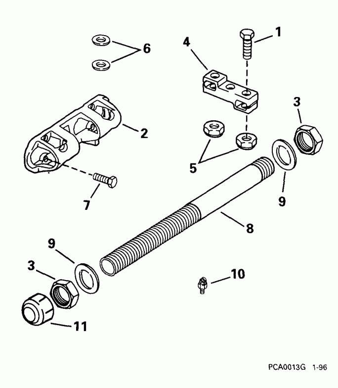 �������� ��������� ����� Evinrude E225FPXEEO 1999  - ����� /  Optional