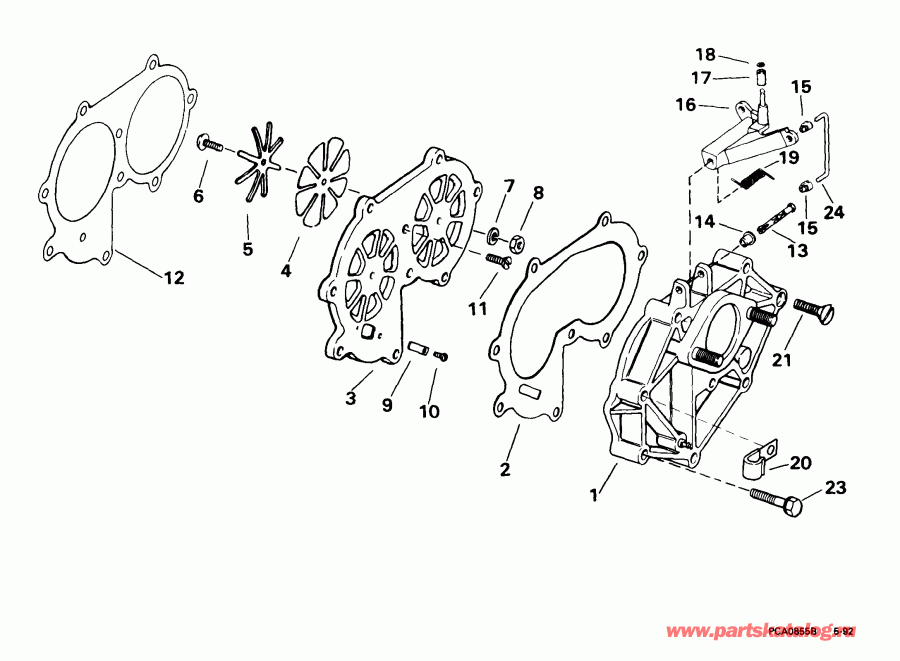 ��������� �������� ����� ������� E25WREES 1999  - take Manifold / take ���������