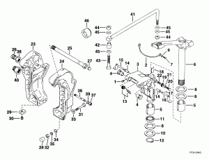 Stern & ���������� ��������� (Stern & Swivel Bracket)