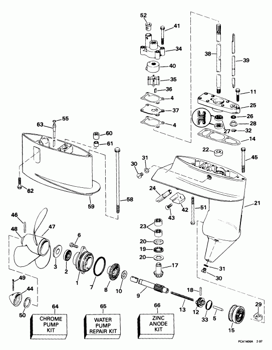 ��������� �������� ����� Evinrude E5R4EEM 1999  - arcase - arcase