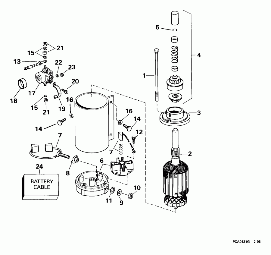 ����� ������� E65WELEES 1999  - ectric Starter