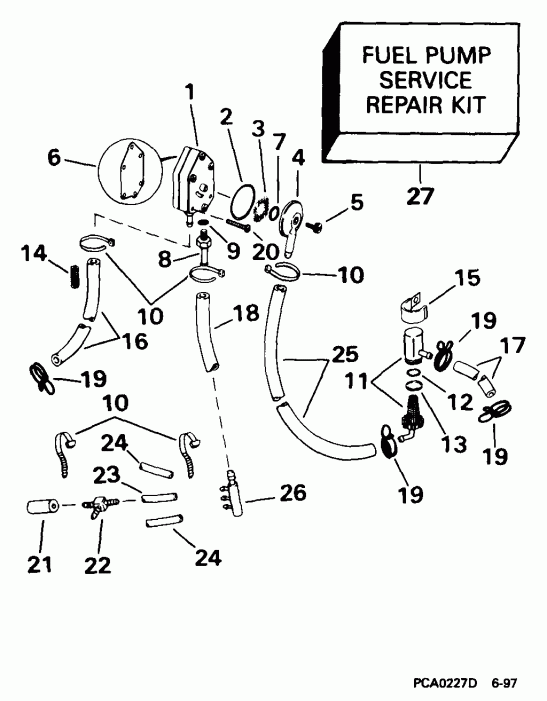  Evinrude E65WELEES 1999  - el ����� & ������