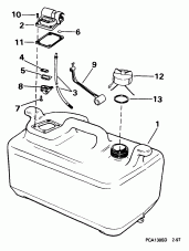 ��������� ��� -- 6 ������ (Fuel Tank -- 6 Gallon)