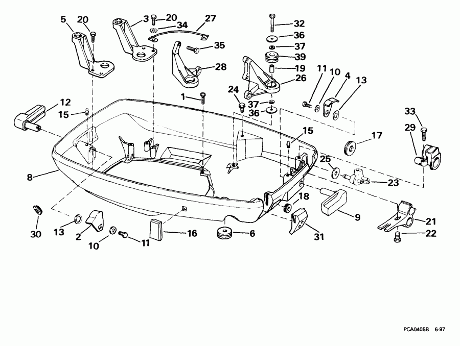 ��������� �������� ����� ������� E65WRLEES 1999  - wer Engine Cover