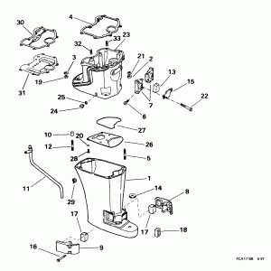 ���������� ������� (Exhaust Housing)