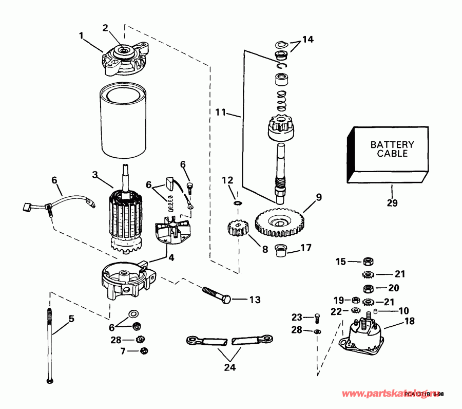 ��������� �������� ����� ������� E90FPLEEC 1999  - ectric Starter - ectric �������