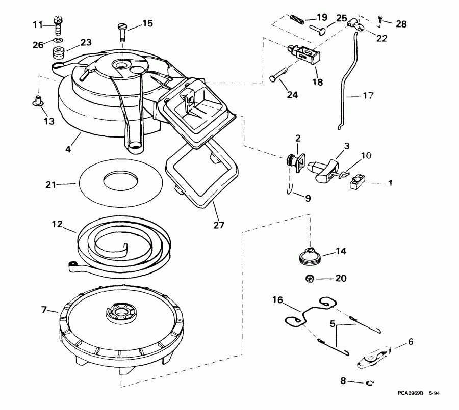 ��������� EVINRUDE SE15BAEEM 1999  - wind ������� - wind Starter