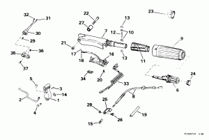 ������� ������� & ������������� Handle (Steering & Shift Handle)