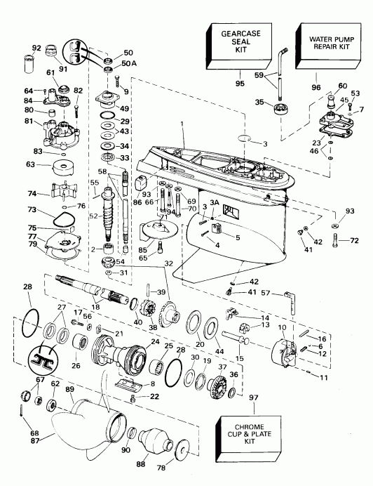 ��������� ������� E100WPXSSR Commercial, Elec. Start, TNT,  - arcase / arcase