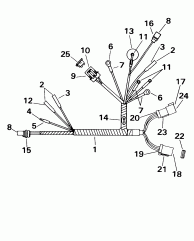 Motor ������ - Remote Electric (Motor Cable - Remote Electric)