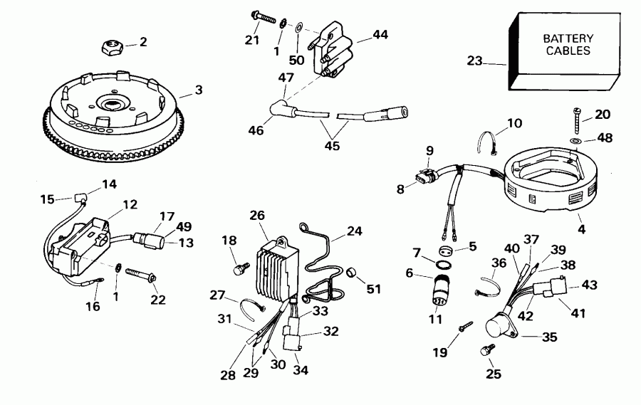 ��������� ��������� EVINRUDE E10TEX4SSE 4-Stroke, Elec. Start, Tiller  - Electric