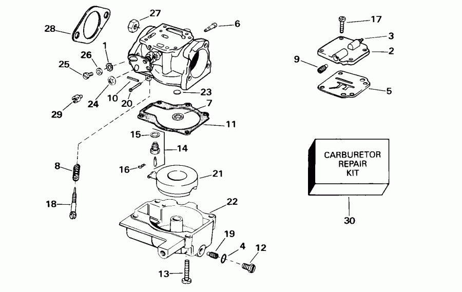 �������� ����� ������� E25WRSSC Commercial, Rope Start, 15 IN.   - rburetor - rburetor