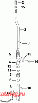 ��������� ����� Evinrude E30PL4SSS 4-Stroke, Elec. Start, TNT, 20  - ift Rod