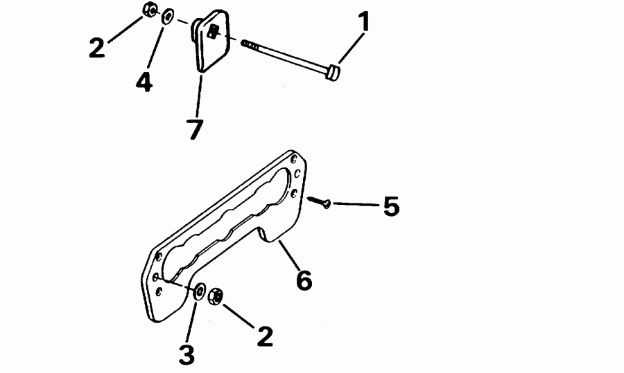 ����� ������� E40WRYSSC Commercial, Rope Start, Tiller  - ansom Mount Kit
