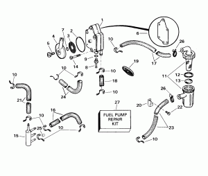 ��������� ����� � ������ (Fuel Pump And Filter)