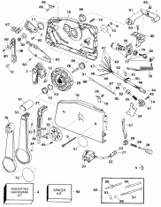 ������������� ���������� - ������ ����� - ���� ������������� (Remote Control - Side Mount - Key Switch)