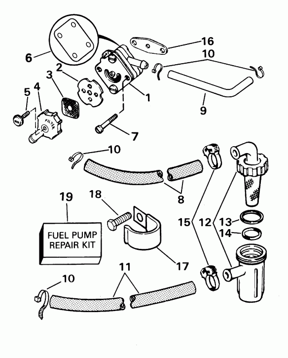��������� ��������� ������� E8WRLSSC Commercial, Rope Start, Tiller,  - el �����