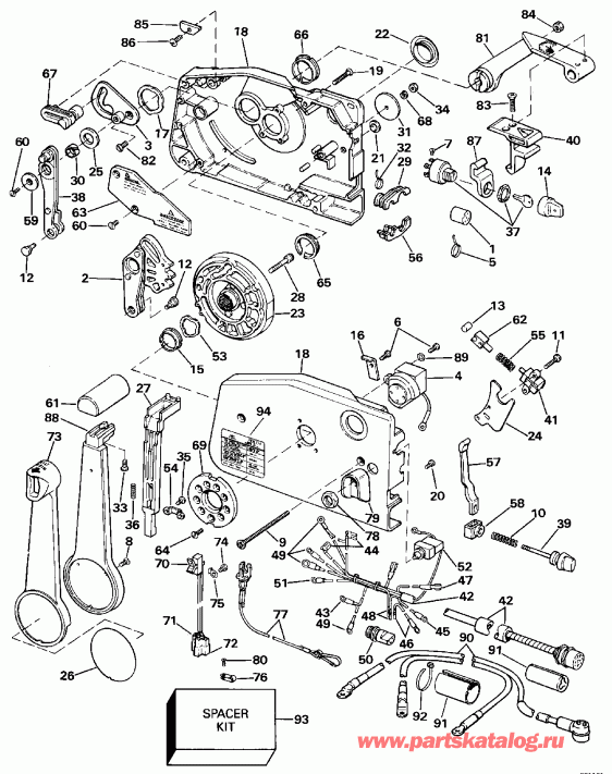 ��������� ����� ������� E115TLESB 1990  - mote Control / mote ����������