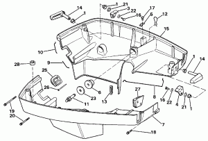 ������ ������ ��������� (Lower Engine Cover)