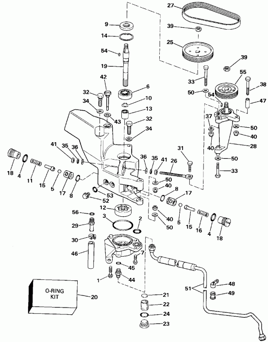 ��������� ����� ������� E185ESXESS 1990  - wer ������� ������� ����� - wer Steering Pump
