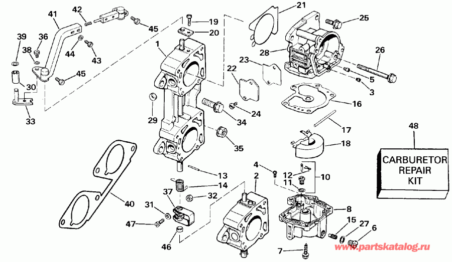  EVINRUDE E225PXESS 1990  - arly P����uction
