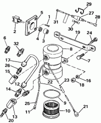 Electric ��������� �����. (Electric Primer Pump Assy.)