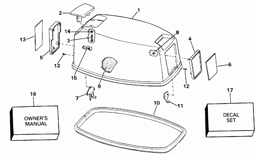 �������� ����� EVINRUDE E30RESS 1990  - Evinrude
