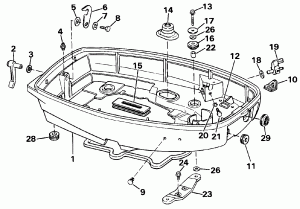 ������ ������ ��������� (Lower Engine Cover)