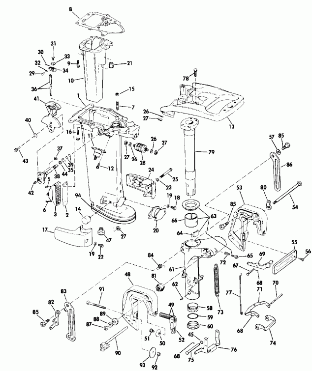 �������� ����� EVINRUDE E35RLESS 1990  - 20 & 25 Models Only / 20 & 25 Models Only