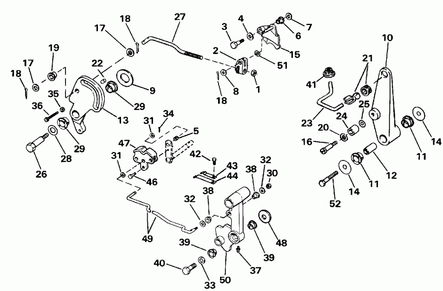����� Evinrude E45RCESR 1990  - anual Start