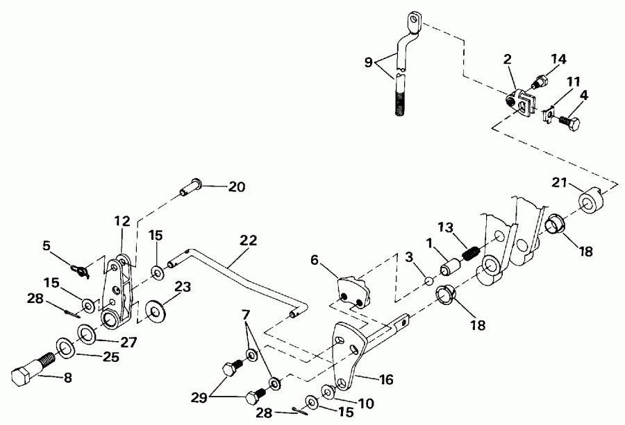  ������� E48ESLESA 1990  - ift & ����������� ��������age (continued) - ift & Throttle Linkage (continued)