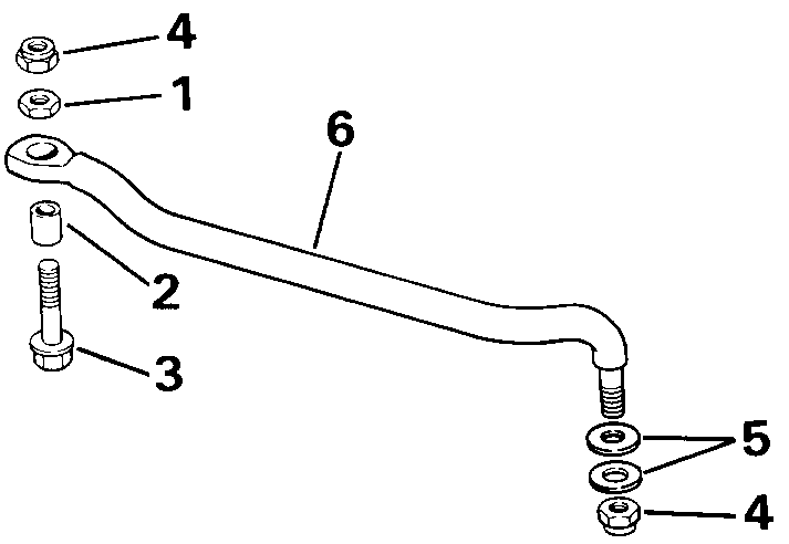  EVINRUDE E50TELESR 1990  - eering Connector Kit / ee������ ��������� Kit