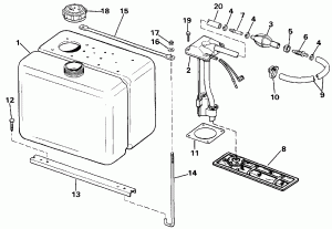 Vro �������� ��� Kit-1.8 ������ (Vro Oil Tank Kit-1.8 Gallon)