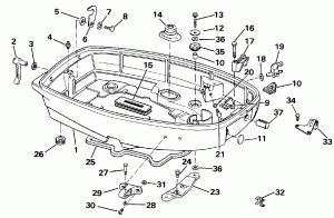 ������ ������ ��������� (Lower Engine Cover)