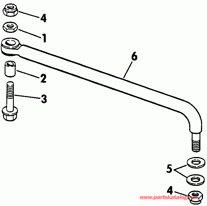 ����� EVINRUDE VE115TLESB 1990  - ee������ ��������� Kit - eering Connector Kit