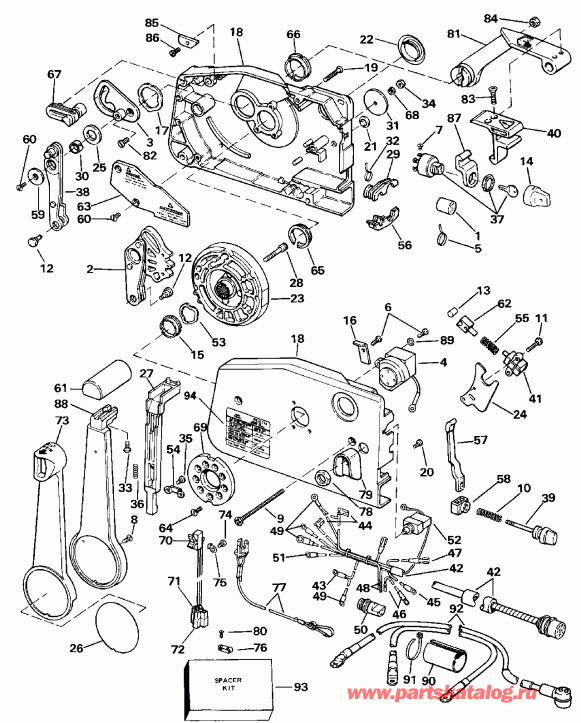 �������� ��������� ����� ������� VE150TLESB 1990  - 150 Models