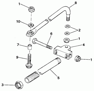 Dual ������ ������� ������� Conn. Kit - Parallel Entry Stl Models (Dual Cable Steering Conn. Kit - Parallel Entry Stl Models)