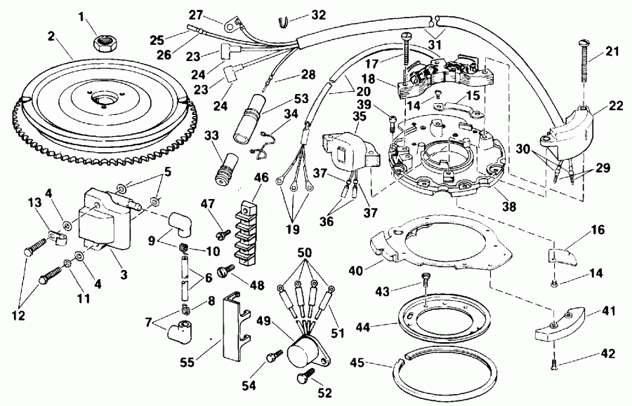 ����� Evinrude VE30ELESS 1990  - nition - nition