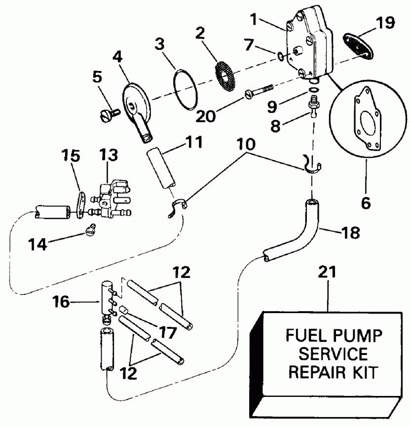 ��������� ������� VE40EESR 1990  - el ����� � ������ Late P����uction / el Pump And Filter Late Production
