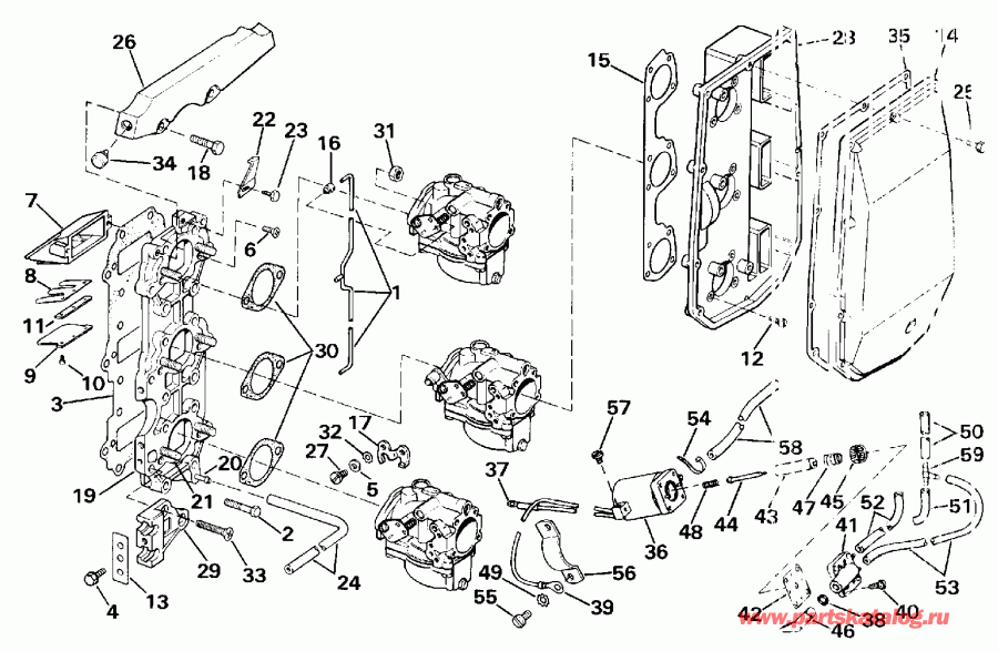 �������� ����� ������� VE60ELESM 1990  - take Manifold - take ���������