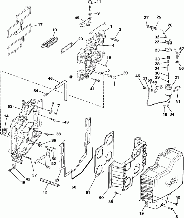 ��������� ��������� ������� E120TXEIE 1991  - take Manifold