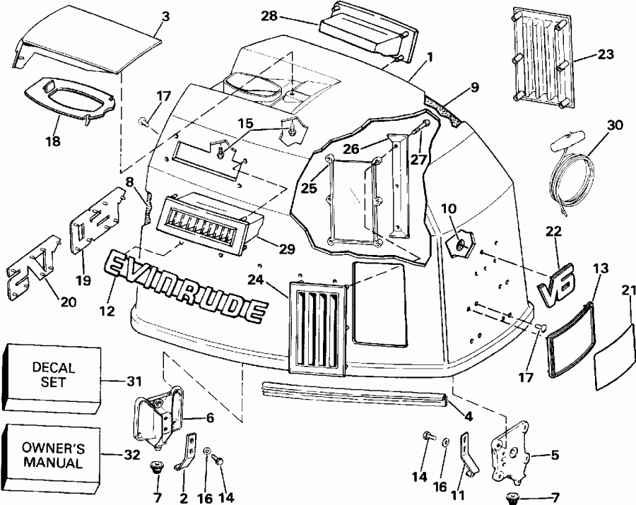 ������� E150JLEIE 1991  - Evinrude