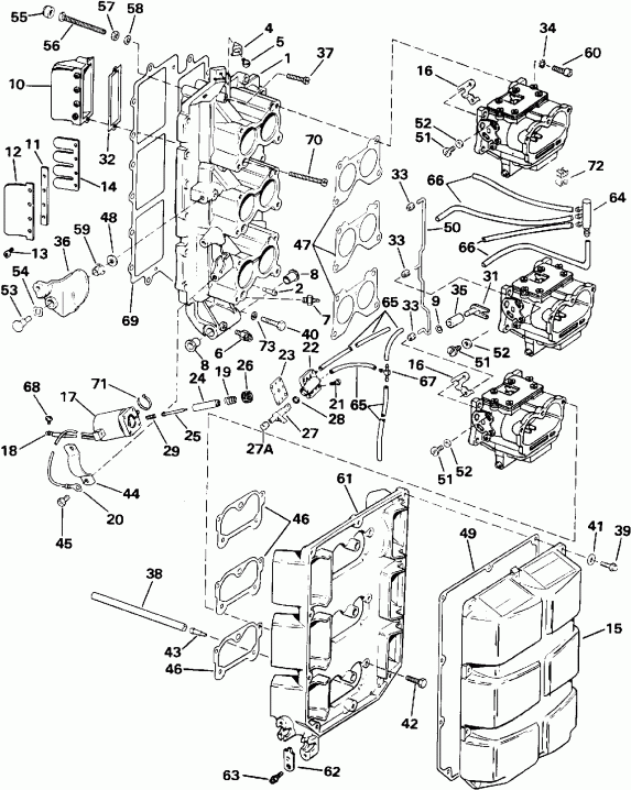 ��������� ������� E150JLEIE 1991  - take ��������� - take Manifold