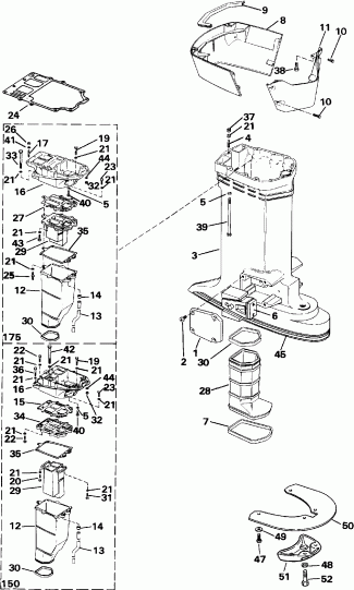  EVINRUDE E150TLEIE 1991  - haust ������