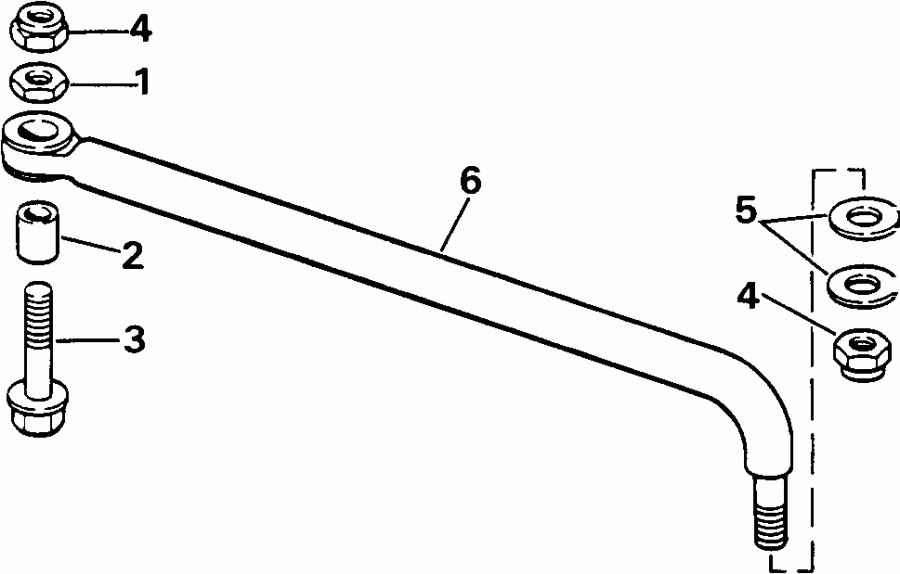 ��������� �������� ����� ������� E155WTLEIB 1991  - ee������ ����������� Kit - eering Link Kit